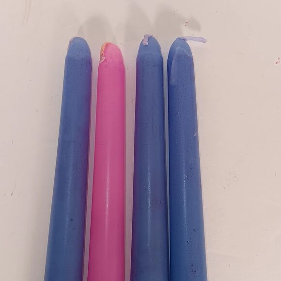 Oddity Inc Advent Taper Candles Purple & Pink 10" Candles - Picture 4 of 7